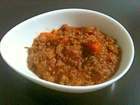 Indian☆スパイシーなキーマカレー